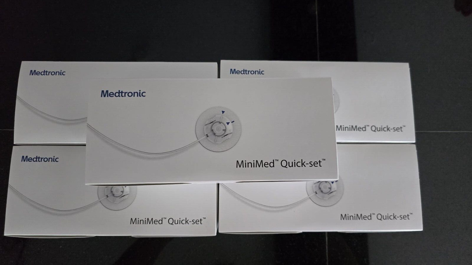 5x10 = 50 St. medtronic MiniMed Quickset MMT-394A 6mm 46cm