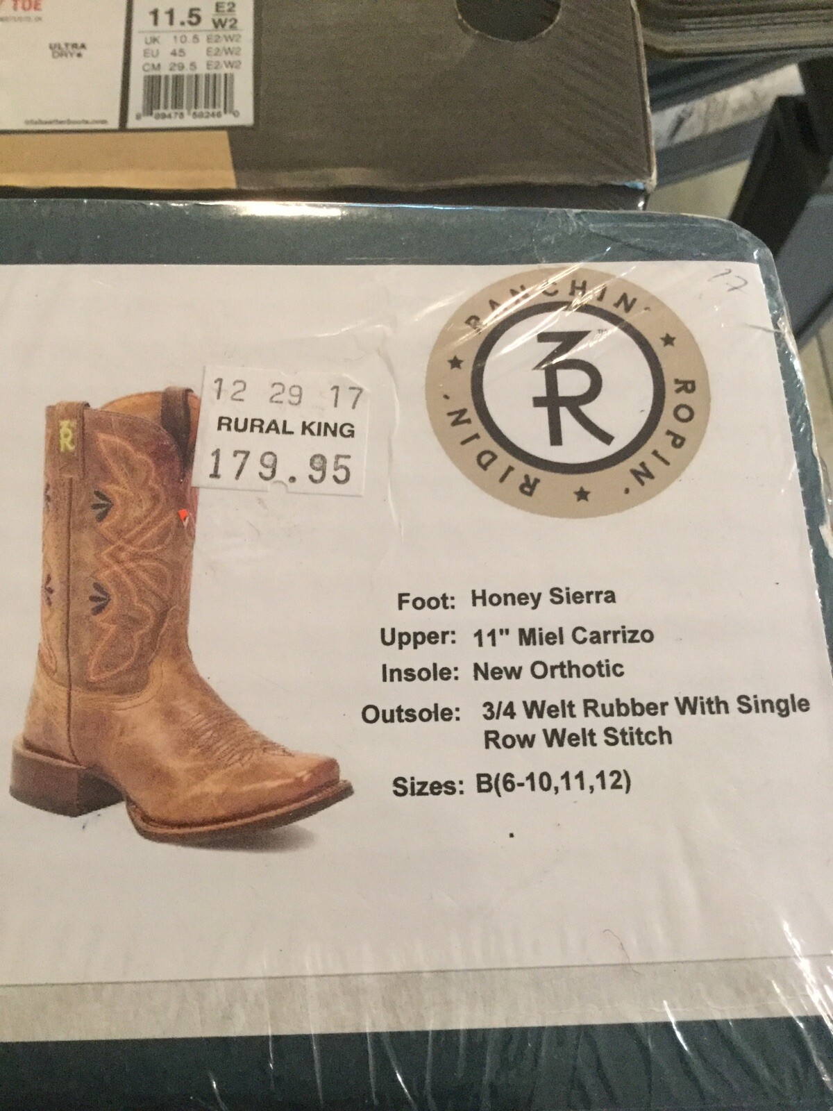rural king rubber boots