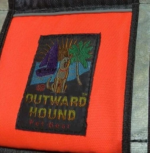 Flotation Device Vest Dog Life Jacket  Outward Hound Pet Gear Orange Medium - Image 2 of 4