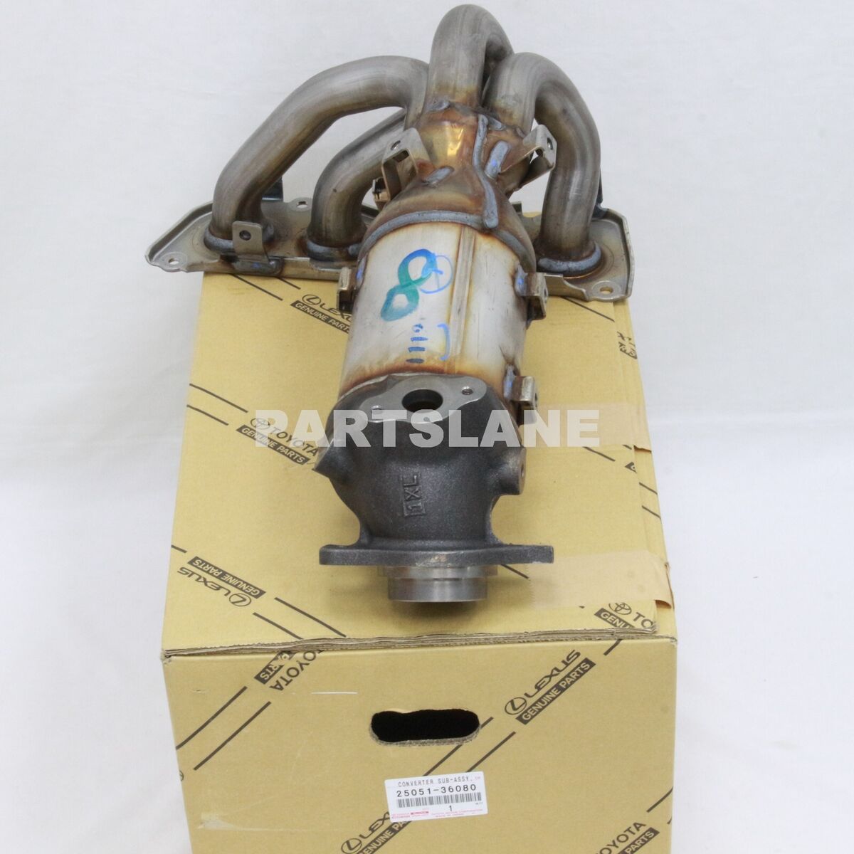 25051-36080 Toyota OEM Genuine CONVERTER SUB-ASSY, EXHAUST MANIFOLD | eBay 25051-36080 Toyota OEM Genuine CONVERTER SUB-ASSY, EXHAUST MANIFOLD | eBay