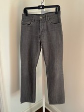 3Sixteen grey straight fit denim jeans size 30 made in USA