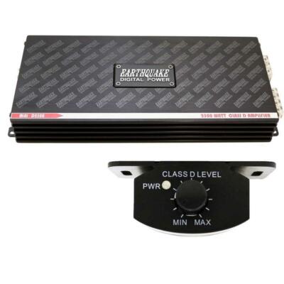 Earthquake Sound Mini D2500 2nd Gen Mono Block Class D 2500 Watts Car Amplifier