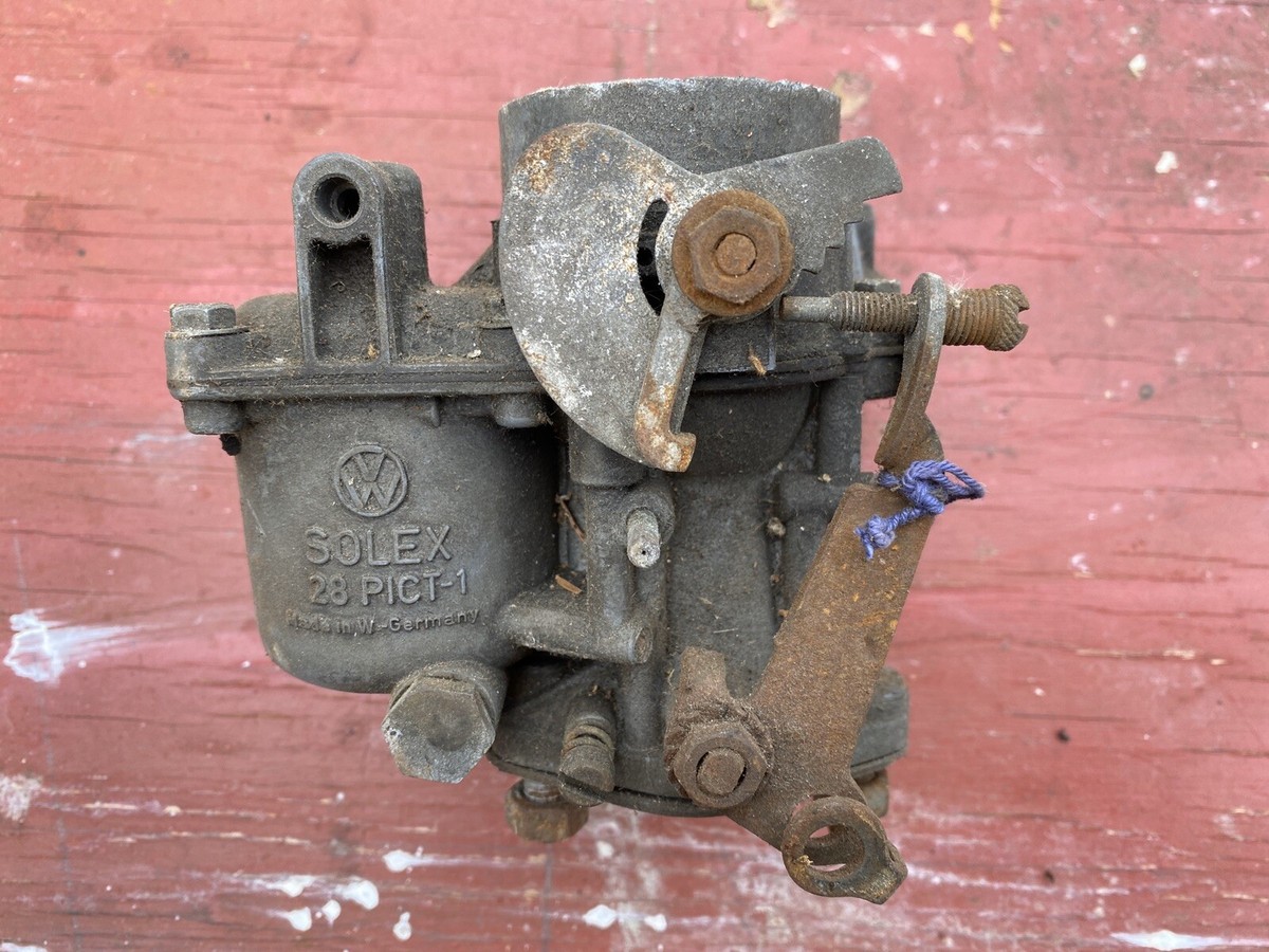 VW Solex 28 PICT-1 Carburetor German Volkswagen + Filter | eBay