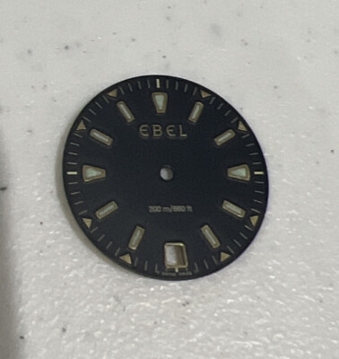 Ebel Watch Dial Black 27mm Authentic Original