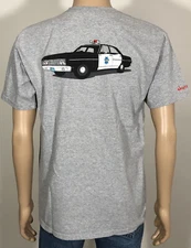 HUF x Chocolate "Patrol Car SFPD" T-Shirt (Size L) Excellent