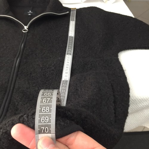 Target womens jacket size XS black fleece teddy zip oversized long sleeve 089998 - Picture 8 of 9