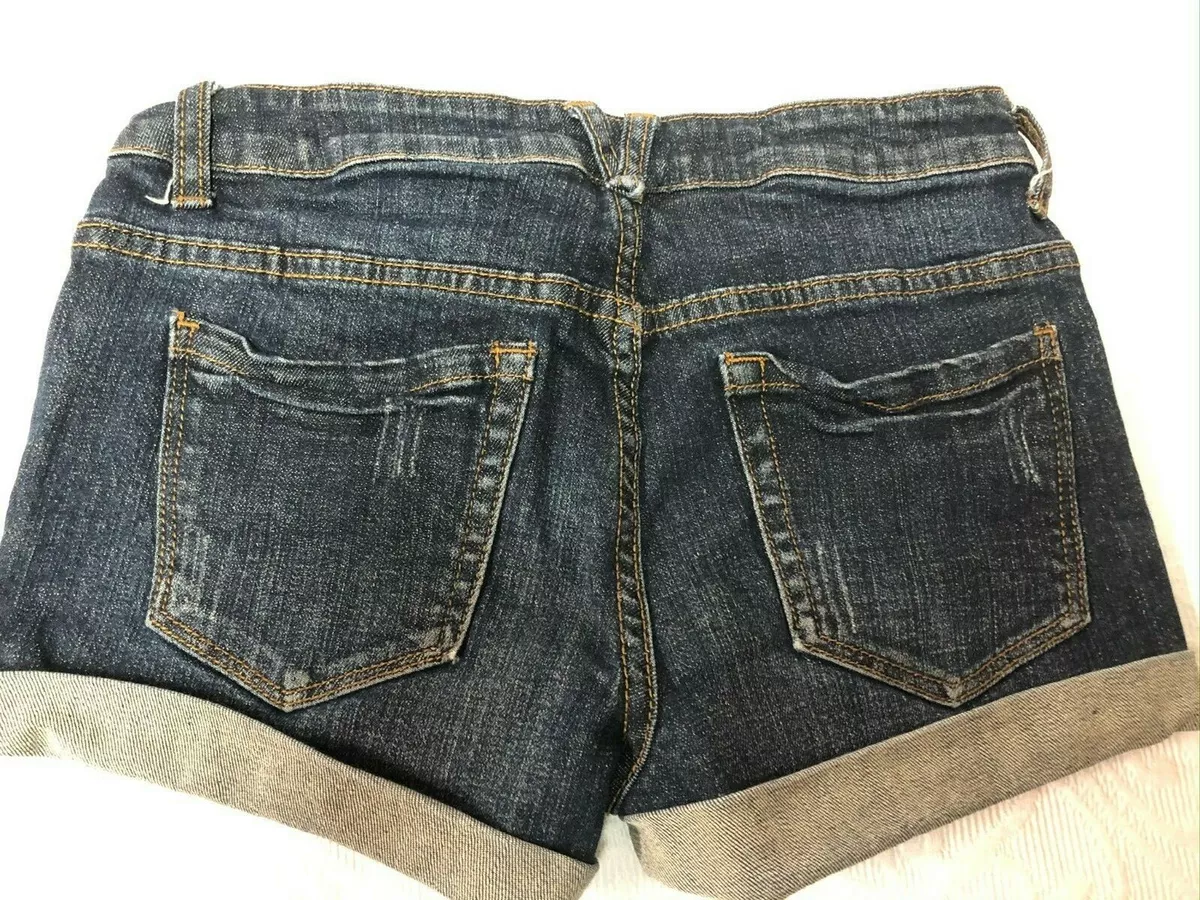 American Style Denim IRIS Jeans Daisy Dukes Shorts Cotton Blend pre owned