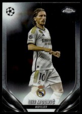 Carte Chromée Luka Modric Saphir – Topps UEFA 2024 #5 – Real Madrid
