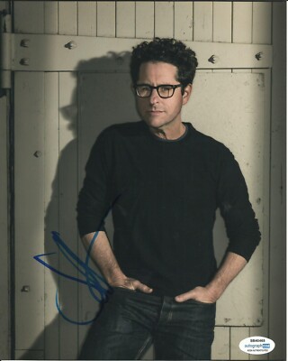 JJ ABRAMS SIGNIERTES FOTO UACC REG 242 (1) AUCH ACOA ZERTIFIZIERT