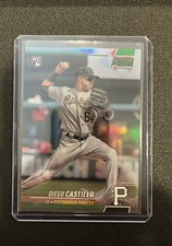 2022 Stadium Club Chrome Green Refrector /99 #325 Diego Castillo - Pirates
