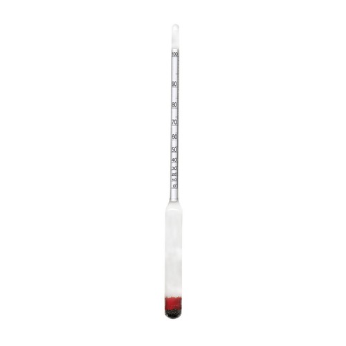 Alkoholmeter 0-100% - Alkoholmesser, Spirtometer, Alkoholmeter zum Destillieren