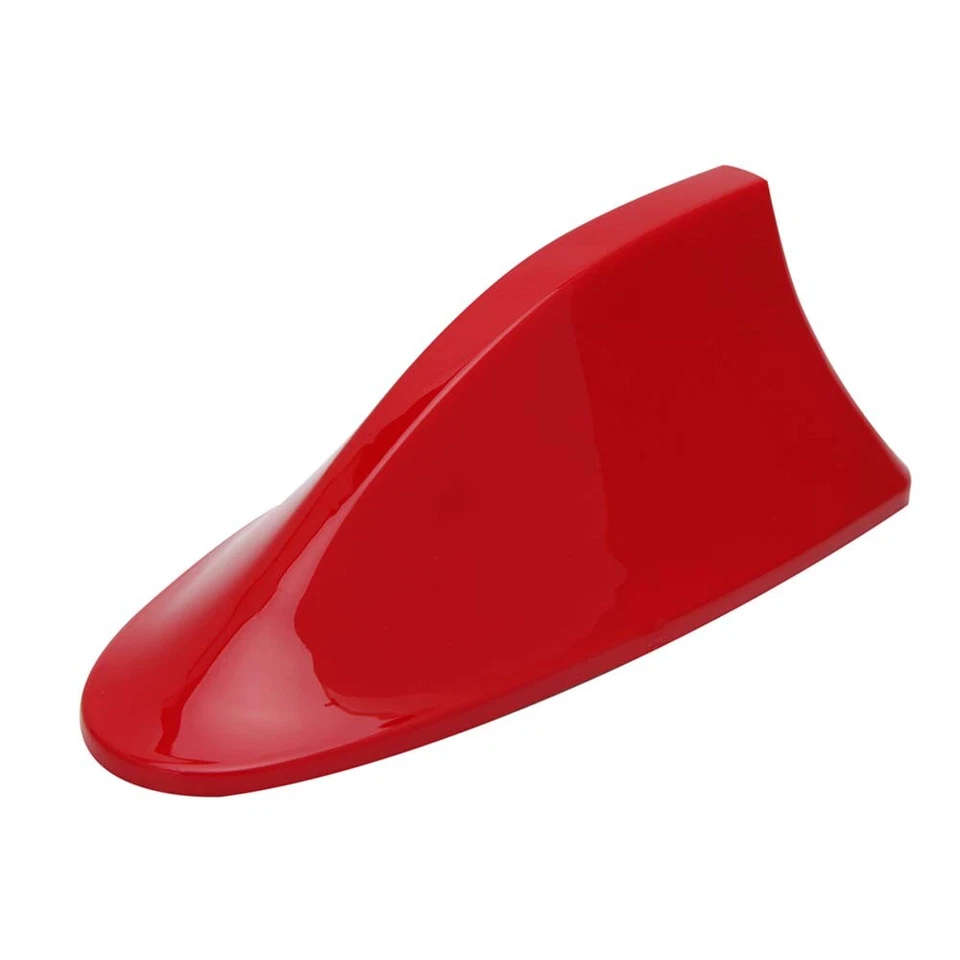 Red Roof Fins Antenna Cover Roof Radio AM/FM Signal Aerial For Kia Forte Forte5 - Image 3 of 4