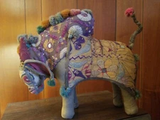 ANTIQUE DONKEY/MULE ***CLOTH, STUFFED***