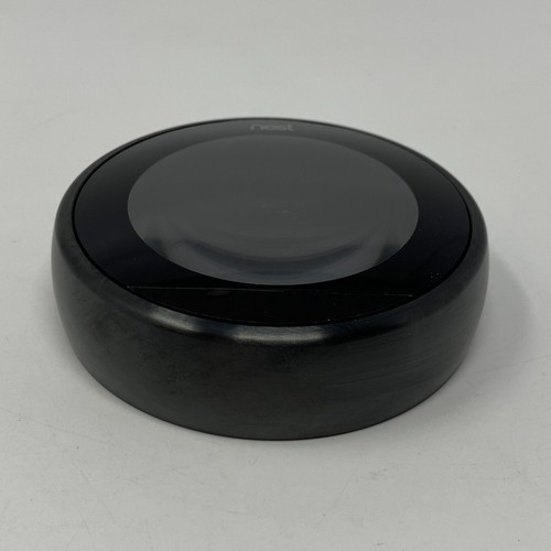 Nest 3rd Generation Black Learning Programmable Thermostat T3016US Matte w/ Base - Picture 4 of 9