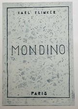 Karl Flinker Mondino 1980 Sérigraphie