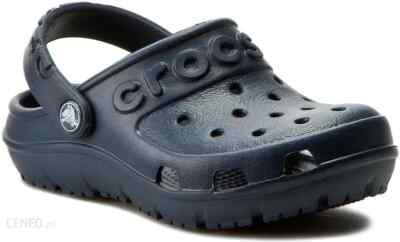 Crocs Hilo Clogs Baby Kleinkinder dunkelblau Sandalen Schuhe leicht bequem Gr. 4