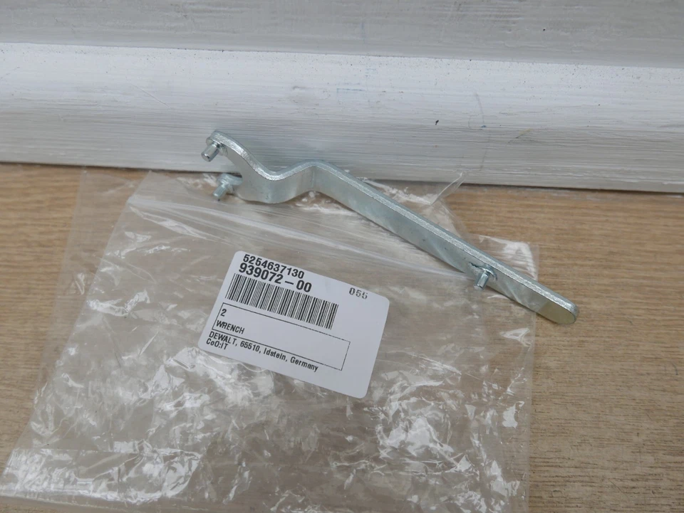 DEWALT DW742 DW743 TGS173 GEHRUNG TISCHSÄGE UMKLAPPSCHLÜSSELSCHLÜSSEL 939072-00 - Bild 2 von 3