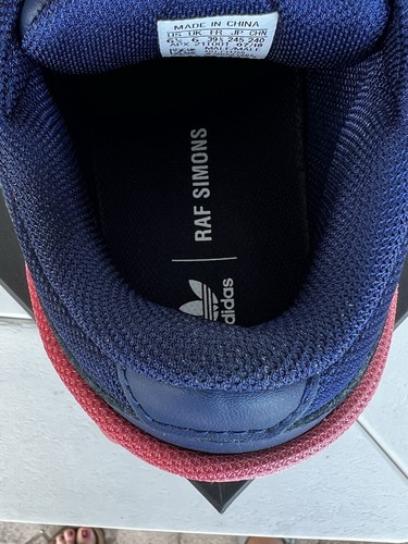 Adidas Originals Raf Simons Ozweego Tacros Dark Blue F34268 Sz 6.5 Original Box - Picture 11 of 17