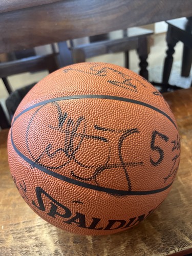 1998-99 Houston Rockets Signed Basketball Barkley Pippen Olajuwon PSA DNA Coa - Picture 6 of 12