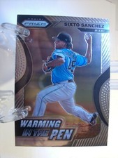 2020 Panini Prizm Warming in the Pen #WIP-3 - Sixto Sanchez Miami Marlins 20-206