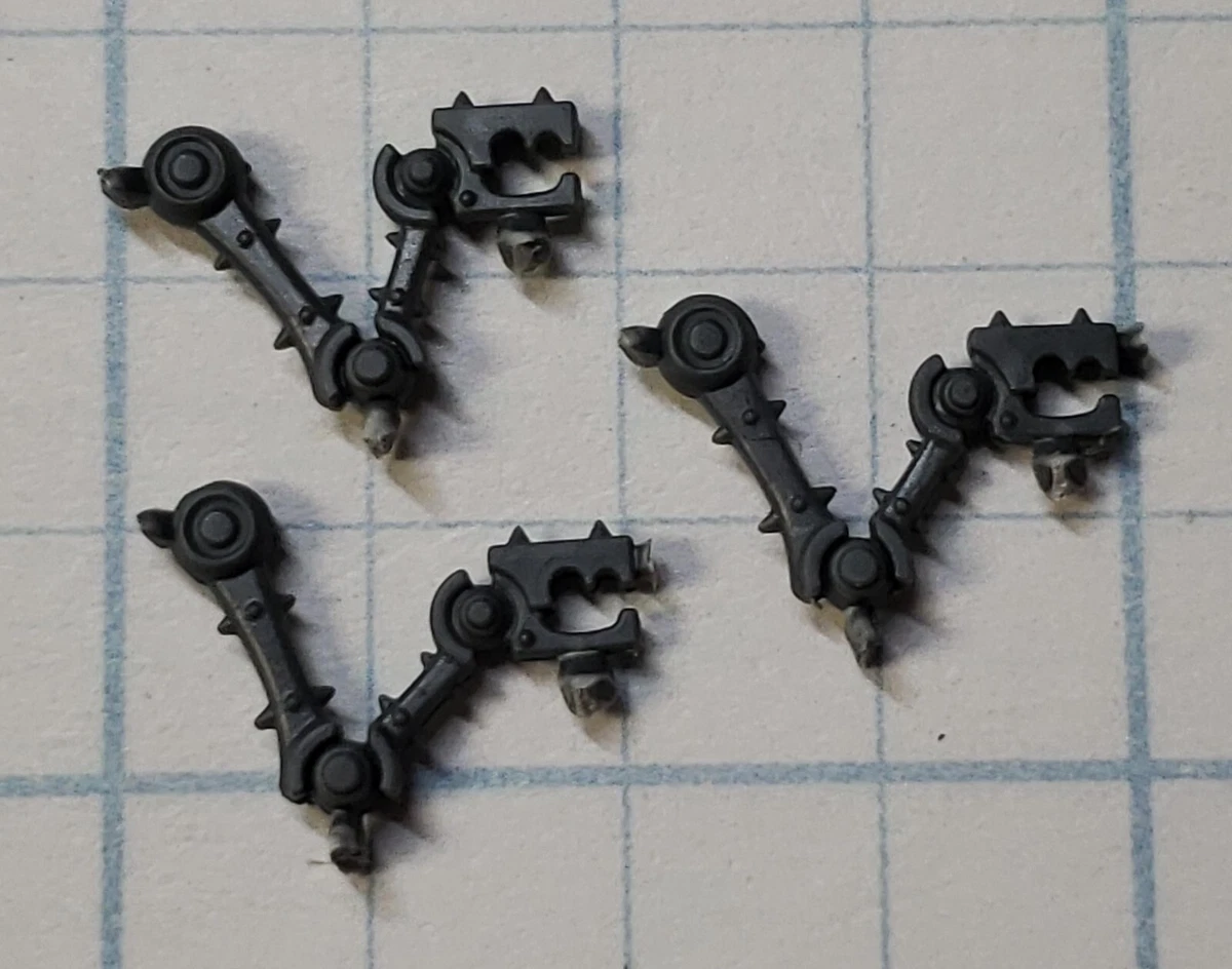 Warhammer 40k Adeptus Mechanicus Bits Kataphron Small Arms x3 -Claw | eBay