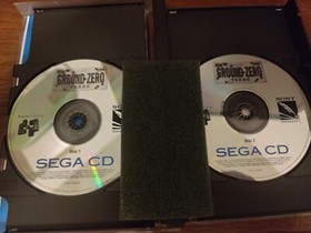 Ground Zero Texas for Sega CD! Complete! Tested!