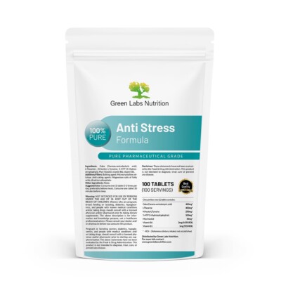 Anti-Stress Formula   Mood Support, Deep Sleep Aid & Anxiety Relief Supplement