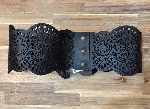Alexander McQueen AW 06 Culloden | Leatherwork Waspie Waist Belt | 32.5” - Picture 3 of 9