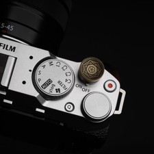 Brass Camera Release Button Shutter Button For Sony Fujifilm Lumix Nikon Canon