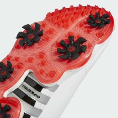 COPY - adidas Tour 360 22 BOA Golf Shoes White/Silver/Red Size 15 adidas Tour 360 22 BOA Golf Shoes White/Silver/Red GY5337  main image 3