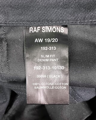 Raf Simons Embellished Ring Denim FW19 | eBay