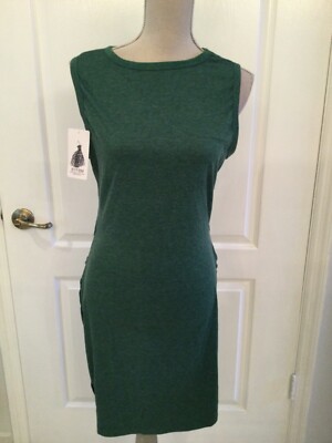 BTFBM Green Ruched Midi Sleeveless Dress Size L *NWT* | eBay BTFBM Green Ruched Midi Sleeveless Dress Size L *NWT* | eBay