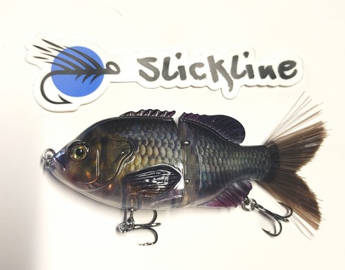 SLICKLINE 120 Jointed Sinking Sunfish Glide Bait Fishing Lure Bass Pike 11 Color - Picture 50 of 60