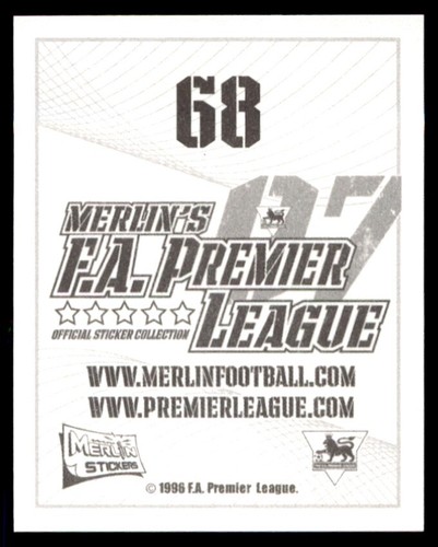 Merlin F.A. Premier League 07 - Robbie Savage Blackburn Rovers No. 68 - 第 2/2 張圖片