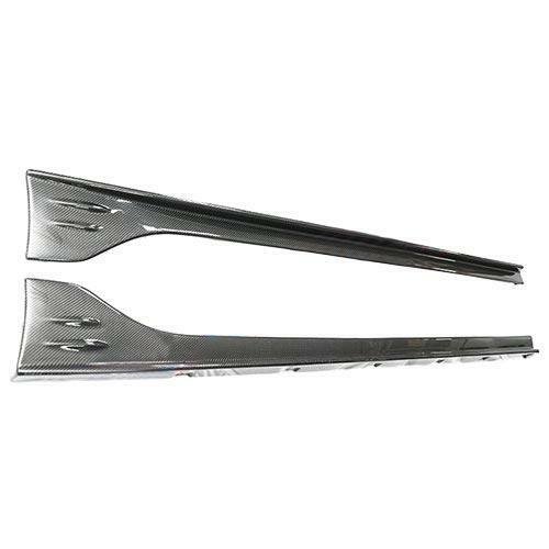 Rexpeed Carbon Fibre STI Style Side Skirts - fits Subaru BRZ/Toyota 86 - Picture 1 of 4