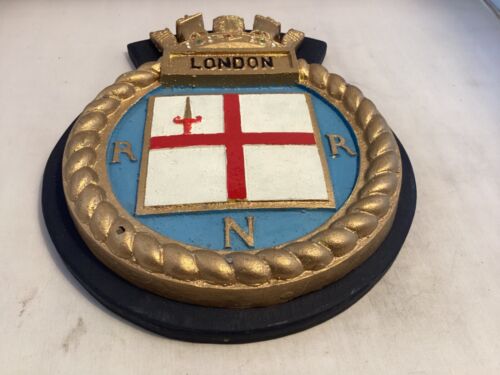 R.N.R LONDON WANDRELIEF / SCHILD (HANDBEMALTE VERSION ) - Bild 2 von 8