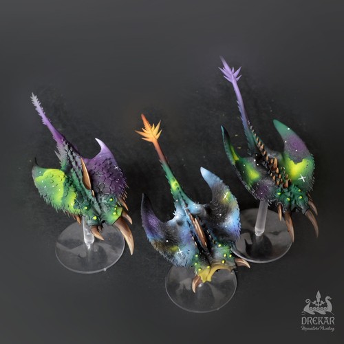 Screamers of Tzeentch Tzeentch intergalactic ** COMMISSION ** painting - Picture 2 of 6