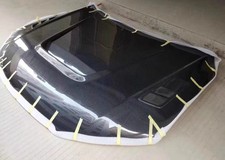 For Audi A7 S7 RS7 2011-2018 Real Carbon Fiber Engine Hood Bonnet Cover Trim