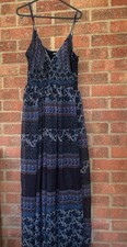 Silent Angels Maxi Dress Size 12 Boho Camisole Dress