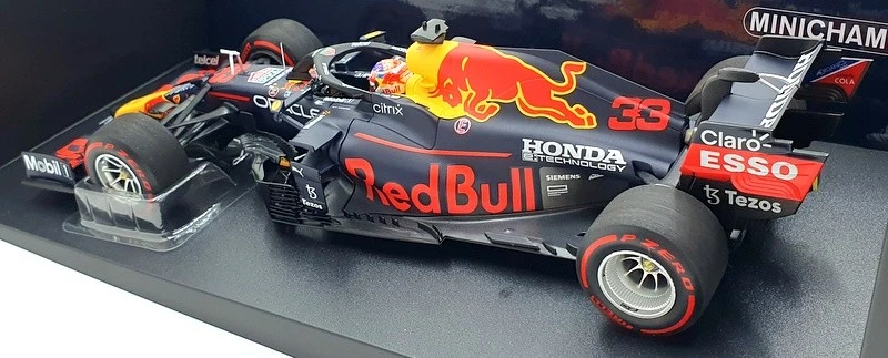 Minichamps 1/18 Scale 110 211433 Red Bull Honda RB16B F1 Verstappen Dutch - Image 2 of 4