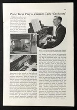 Hammond Novachord 1939 Syntezator zasilany rurką próżniową Oryginalny artykuł