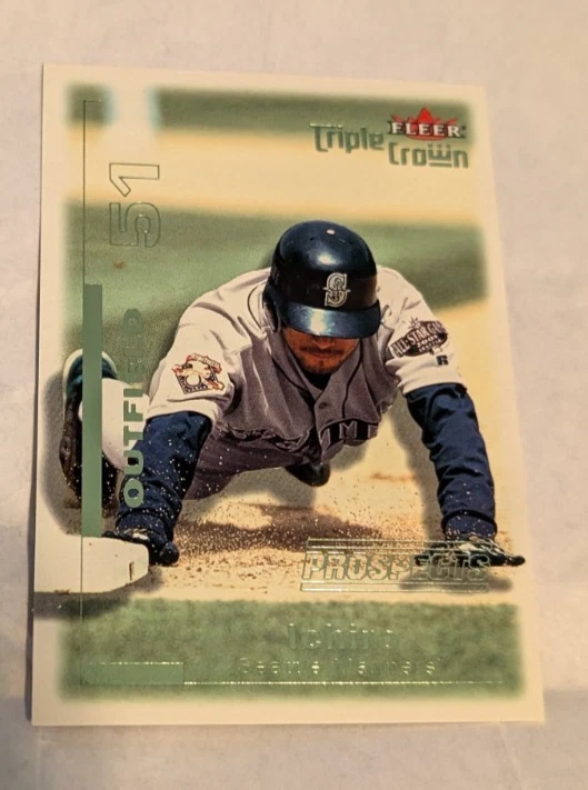 Fleer Ichiro Suzuki Seattle Mariners Baseball Sports Trading Cards