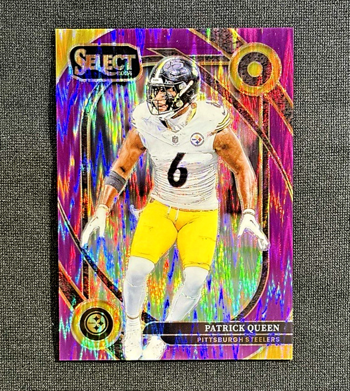 2024 Select - Patrick Queen /360 Purple Shock Prizm Club Level - Steelers #286