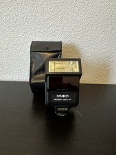 Nice Tested Minolta Maxxum 2800 AF Flash  Case Working af2800