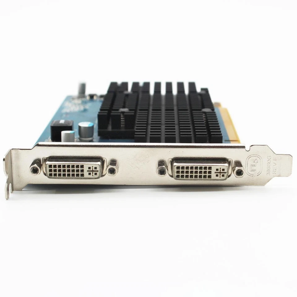 Video Card Graphics AMD Radeon HD5450 512MB DDR3 Dual Double DVI Dvi-D Pcie - Image 2 of 4