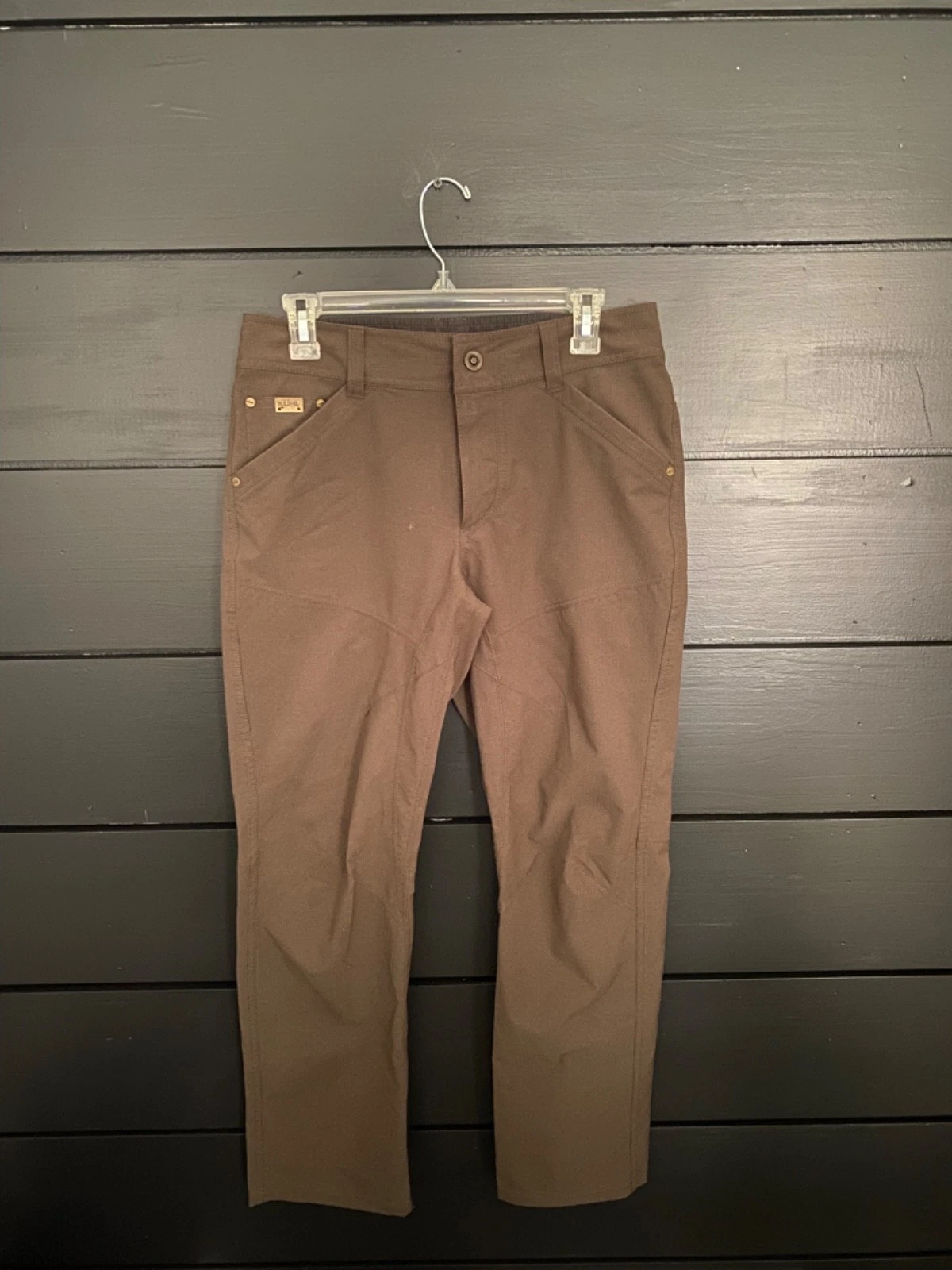 Kuhl Pants Mens 30x29.5 Brown Silencr Hiking Outdoors Work Stretch Durable Gorp
