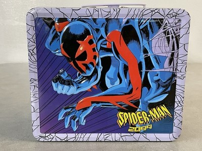 Spider-Man Retro Style Metal Lunch Box ONLY - MINT!