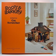 Halloween-Themed Boots and Barkley Cat Scratching House