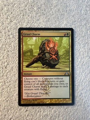 Magic - Gruul Charm - Gatecrash - Gold - LP - MTG -  Shinetized