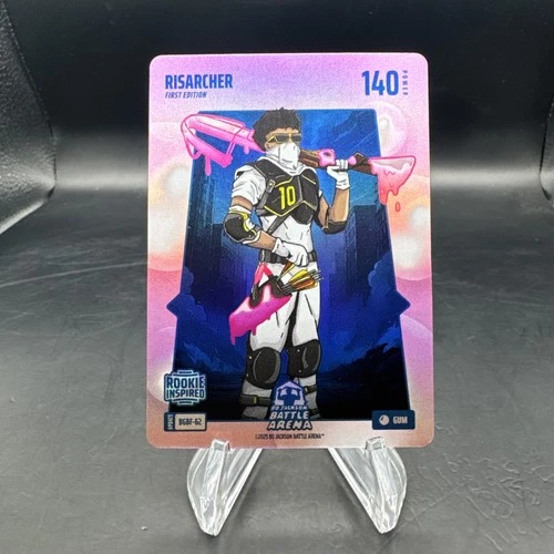 2025 Bo Jackson Battle Arena Alpha Update Risarcher Bubble Gum Battle Foil